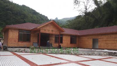 木結構接待中心—宜賓茶文化主題公園